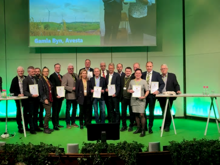 LKFs vd, Fredrik Millertson, (näst längst till höger) deltog på SABOs konferens SABOs konferens Energi- och Klimatkicken i Stockholm 28 november 2018.