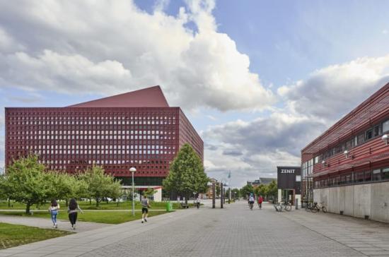 Finalist i PL&Aring;TPRISET 2020. Studenthuset i Linköping.