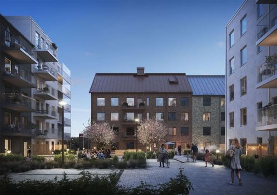 Visionsbild över Hovås Entré (bilden är en illustration).