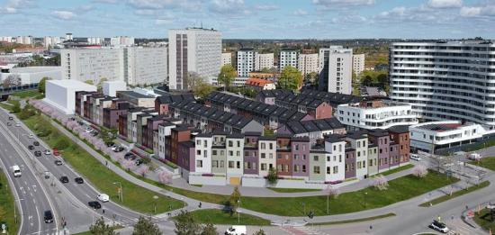 21 nya, moderna stadsradhus kommer byggas i Vällingby, Stockholm (bilden är en illustration).