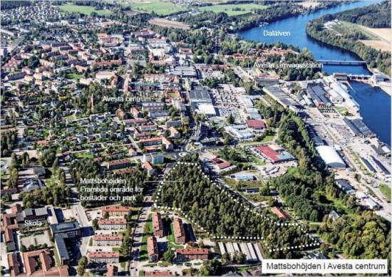 <span>Vid Alvar Aaltos hus och centrumnära, bjuder Avesta kommun in till en markanvisningstävling för bostadshus på höjden.</span>
