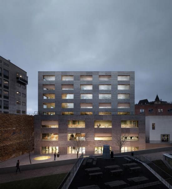 Annex, vinnare arkitekttävling Handelshögskolan i Göteborg.