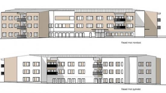 Byggandet av Kooperativa hyresrättsföreningen (KHF) Hemstranden Kotiranta i Haparanda pågår just nu.