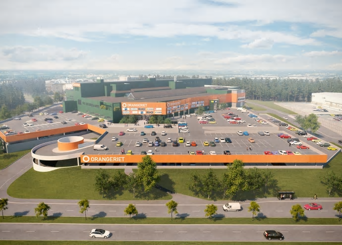Orangeriet, som det planeras att se ut när projektet är slutfört 2018.