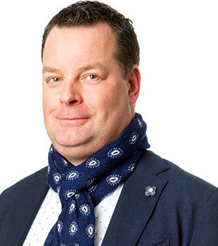Johan Fröbel, chef för teknik och distribution på Svenskt Trä.