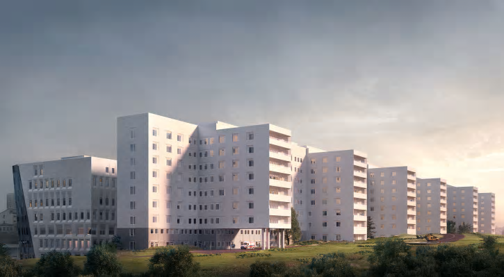 Södersjukhuset vinnare av &Aring;rets miljöbyggnad, ritad av LINK arkitektur.
