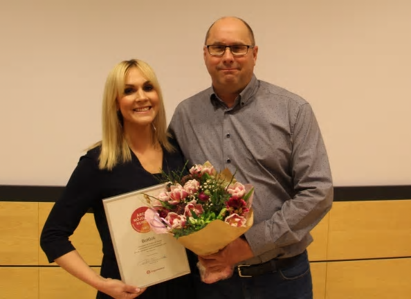 Jeanette Thörnkrantz Madsen, Analyschef BoKlok tillsammans med Jerrie Kristiansson, Marknadschef BoKlok.