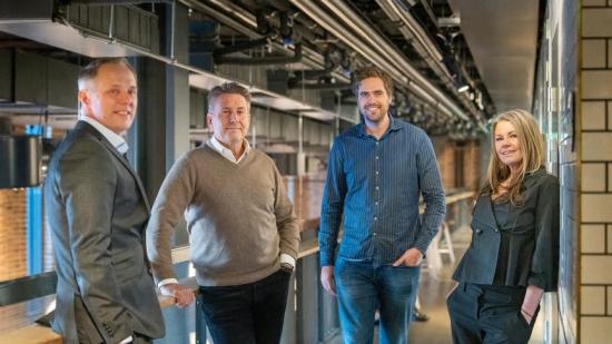 Krister Werner, Thomas Lithner, Tim Ljunggren och Charlotte Eisner.