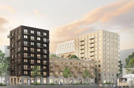 Byggnationen av Wallenstams 10 000:e lägenhet sedan millennieskiftet har startat genom projektet Kompositören i Rosendal, Uppsala (bilden är en illustration).