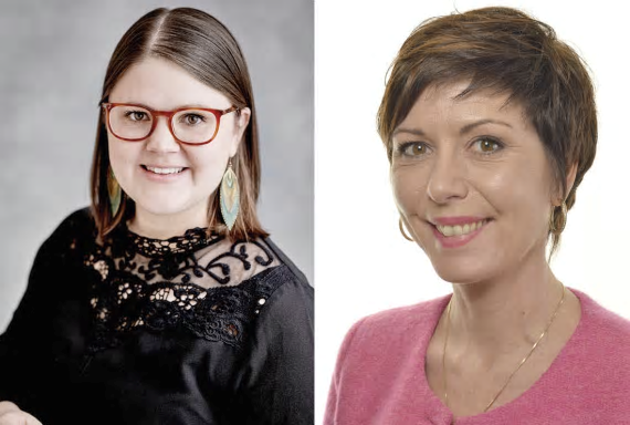 Emma Hult (mp) och Cecilie Tenfjord-Toftby (m) deltar vid Jämnt på jobbets seminarium i Almedalen.