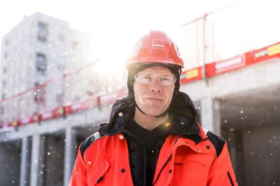 David Grimheden, Teknik- och miljöchef Veidekke Sverige.