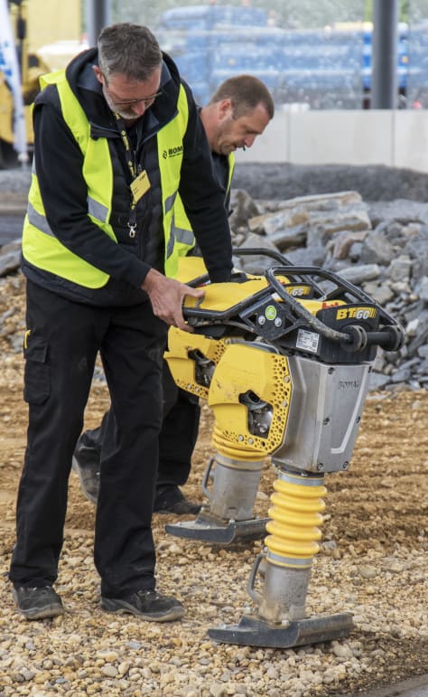 Stampen BT60 från Bomag är redan idag vanlig i Sverige. Nu satsar Bomag på att få ut fler på den svenska marknaden.