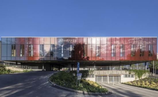 Vårdcentralen Nötkärnan i Angered var förra årets vinnare av årets bästa byggnad i Göteborg.