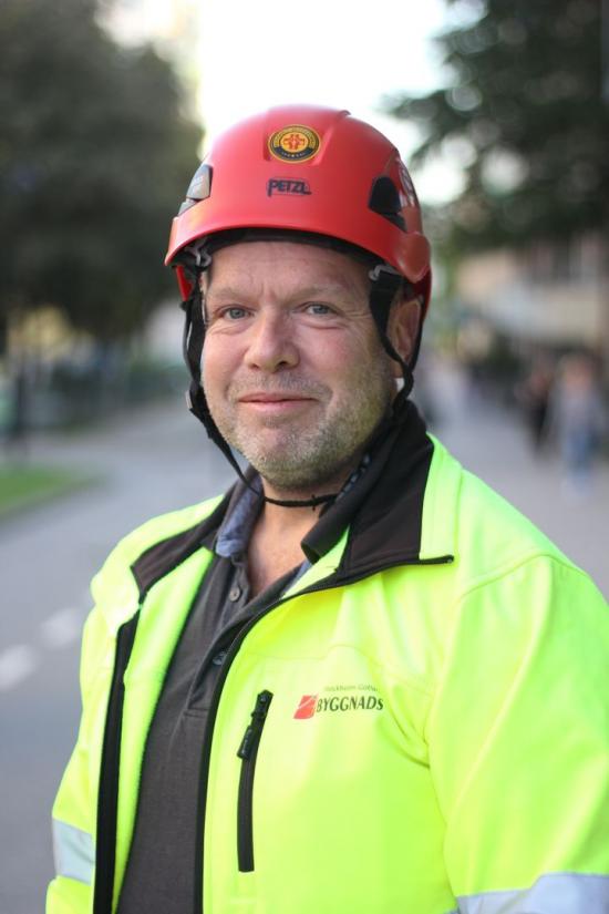 DennisRydberg, ny avtalsansvarig, Byggnads Stockholm-Gotland.