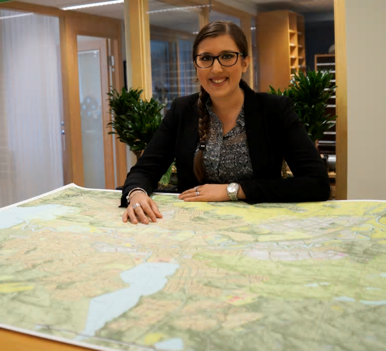 Aila Hirvonen Bremefors, ny chef för Plan- och bygglovsavdelningen i Alingsås kommun.