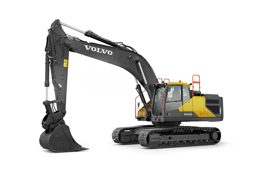 Volvo EC300E Hybrid.