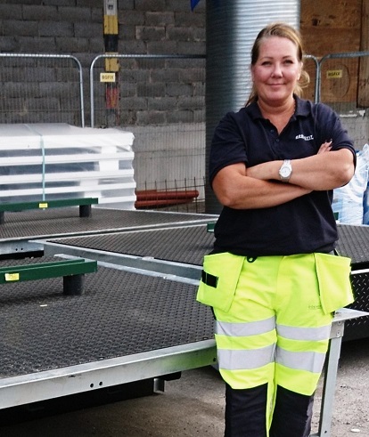 Elisabeth Thörncrantz, ny VD för Door’n Dock Solutions Sweden.