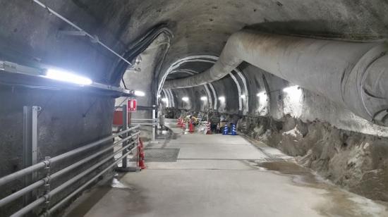 Tunnel i Japan, Mizunami, 500 m under mark.