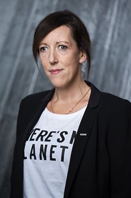 Maria Hernroth, Peabs hållbarhetschef och representant för Byggföretagen inom Samhällsbyggnadssektorns etiska råd.
