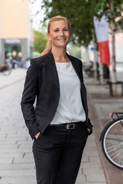 Lisa Lundh ingår sedan årsskiftet i ledningsgruppen för Lundbergs Fastigheter.
