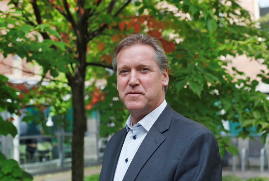 Anders Sandin, chef för verksamhetsområdet Geodata på Lantmäteriet.