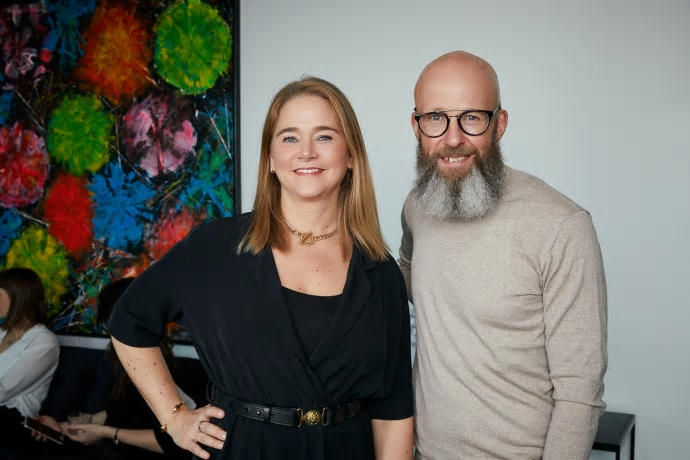 Katarina Liljestam Beyer, COO och grundare COLIVE och Jonas Häggqvist, CEO och grundare COLIVE.