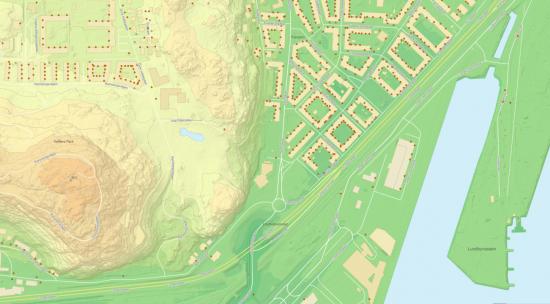 Stadsbyggnadskontoret fortsätter att publicera fler öppna grundläggande geodata med datamängder speciellt riktade till de som arbetar med att utveckla staden: baskartan, adresser och höjdmodell.