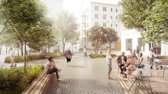 I &Aring;rstastråkets tredje och sista etapp kommer Einar Mattsson bygga nya bostadsrättslägenheter (bilden är en illustration).