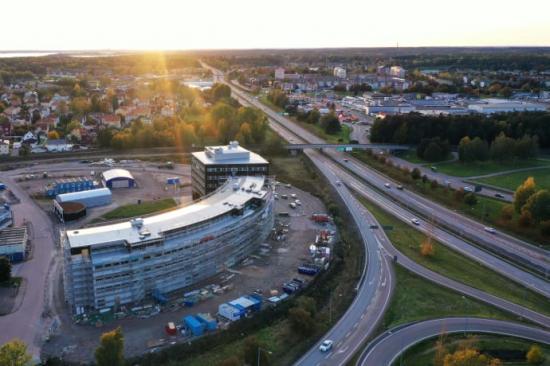 Fanfaren Hus 1 och 2.