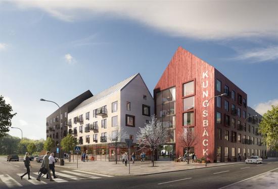 K2A utvecklar 400 bostäder i Gävle.