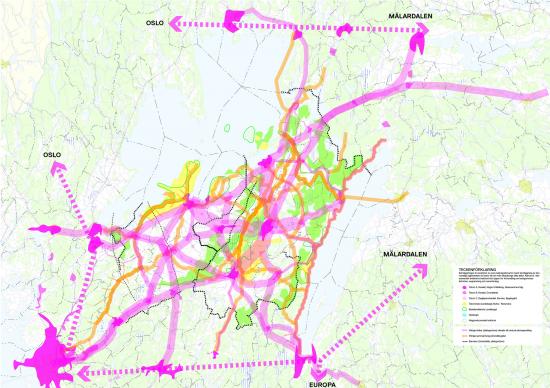 Nominerad till Planpriset 2020: Strukturbild Skaraborg.