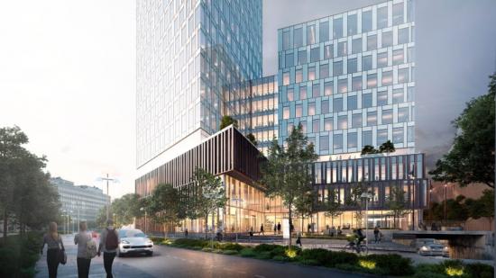 Strategisk Arkitektur utformar Skanskas nya kontor i Citygate, Göteborg (bilden är en illustration).