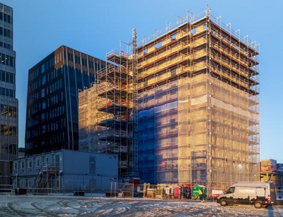 &Ouml;ver 70 procent av projektets 111 bostäder är sålda.