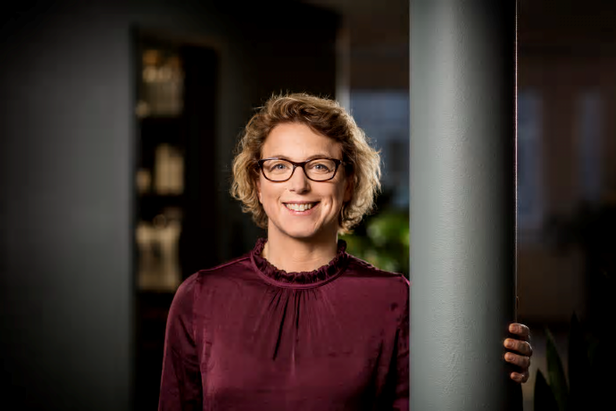 Sara &Ouml;stmark, vice vd och affärsutvecklingschef på Stenvalvet.