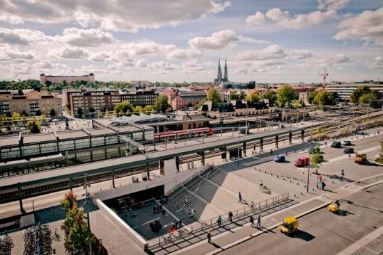 Uppsala central.
