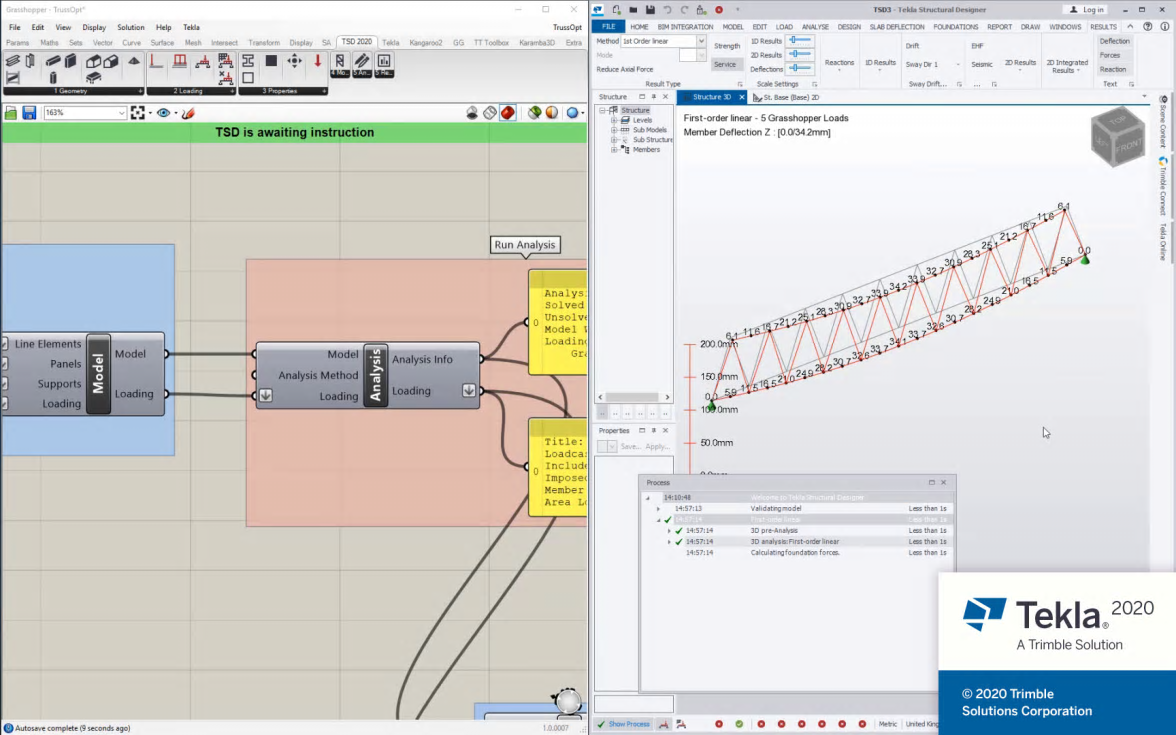 Tekla Structural Designer 2020 Grasshopper Direct Link.