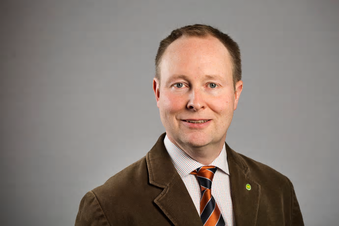 Johan Edstav (MP), ordförande fastighets- och servicenämnden.