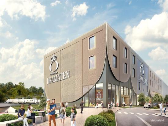 Operan och Dramatens nya byggnad i Flemingsberg, inflytt 2024.