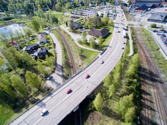 Väg 50 i Ludvika.