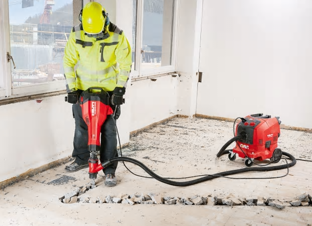 Hilti TE 2000-AVR bilningshammare ger dig kontroll och har optimal balans mellan vikt och kraft.