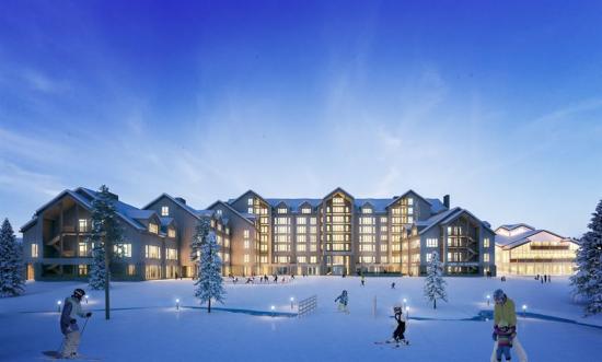 Nya SkiStar Lodge i Hundfjället (bilden är en illustration).