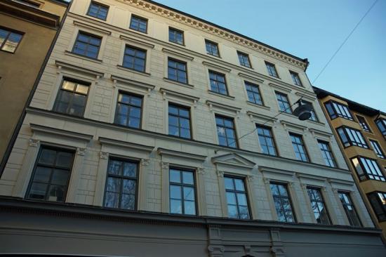 &Aring;rets Fasad 2015 - Brf Valfisken Mindre, Storgatan 18, Stockholm
