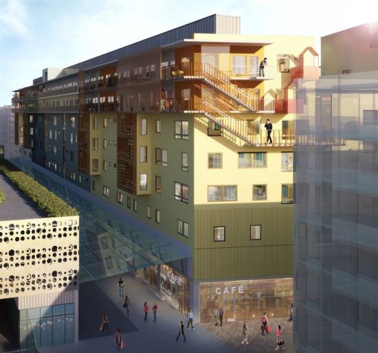 <span>&Auml;ldreboendet i Partille Port kommer att bestå av 52 lägenheter på fyra plan och drivas av Aleris Omsorg AB. </span>