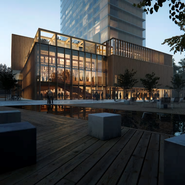 Robert Schmitz är välmeriterad gestaltande arkitekt med stor erfarenhet från kommersiella projekt med komplexa program. Projekten har ofta ett publikt innehåll med stora flöden av besökare. Han har vunnit flera prestigefyllda tävlingar och priser för sina insatser och ansvarar nu för projektet Skellefteå Kulturhus som blir Sveriges högsta byggnad i trä.