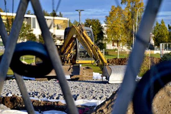 Sjöparkens parkområde rustas upp med målet att skapa en aktivitetspark för alla åldrar.