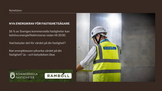 Nya energikrav f&ouml;r fastighets&auml;gare