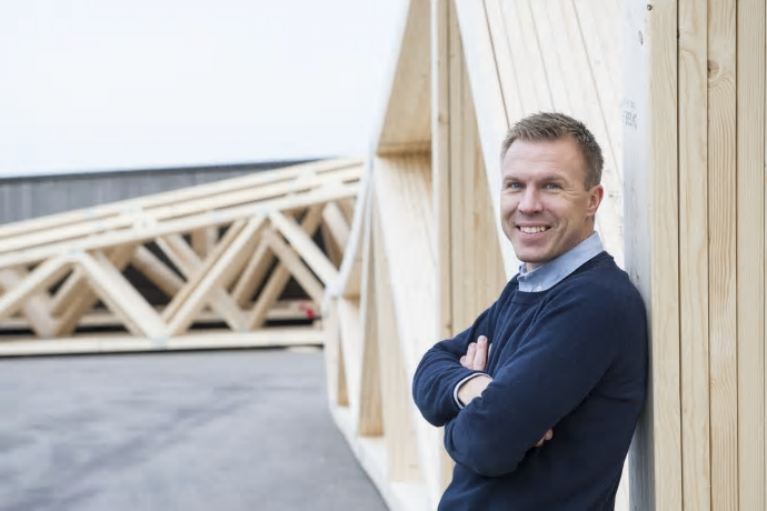 Johan Winroth, Derome Byggvaror & Träteknik. Bild: Deromegruppen