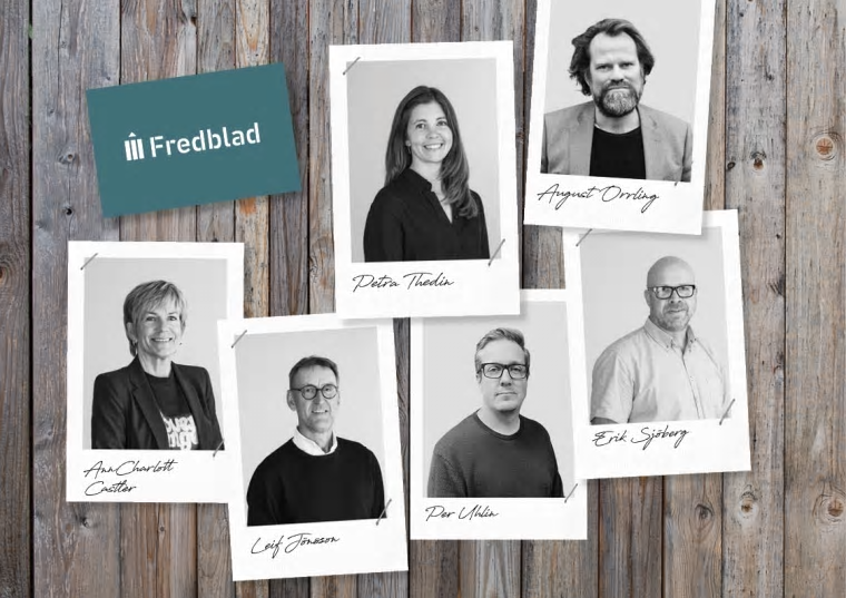 Fredblad Arkitekters delägare.