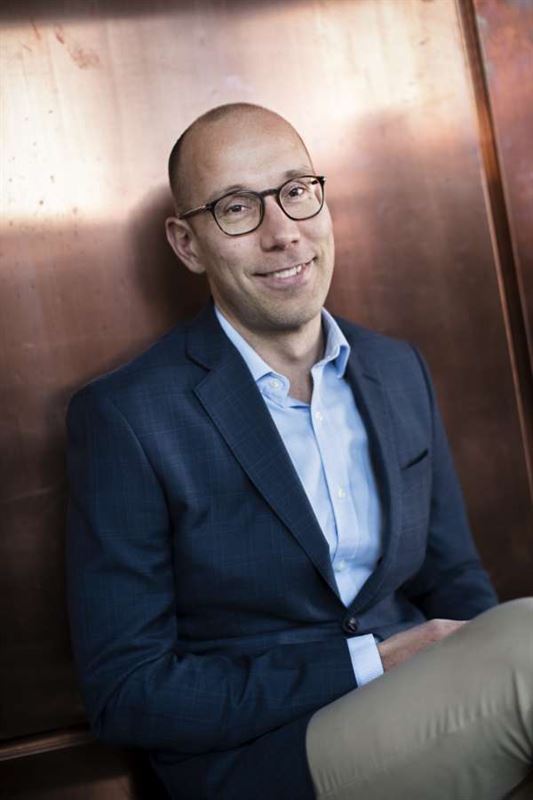 Fredrik Jonsson, chef vid Affärsinnovation på Skellefteå Kraft.