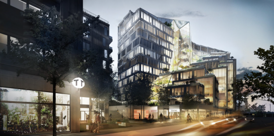 Veidekke bygger kontor och 600 bostäder i anslutning till Södra Hagalund.